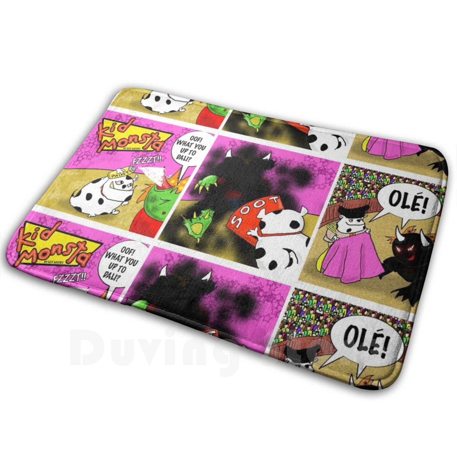 Kids Outdoor Floor Cushions - Kid Monsta Triptych 10 Carpet Mat