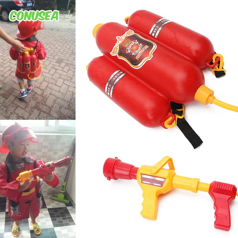 Kids Outdoor Water Play - Fire Backpack Water Gun Large Capacity