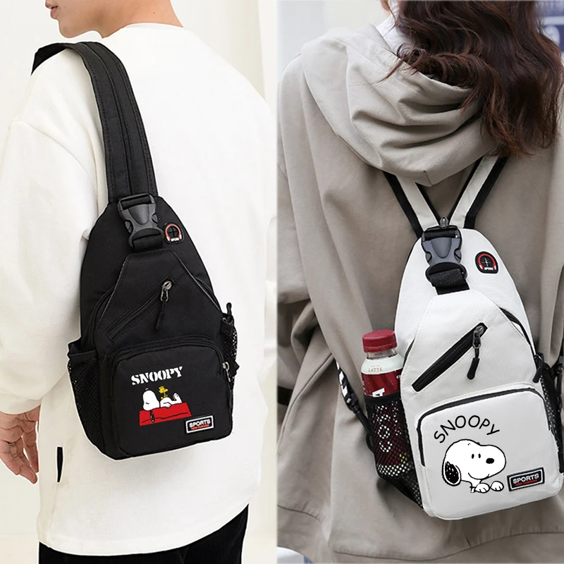 Kids Outdoor Backpack - Snoopys Bag Chest Pack Women Men's