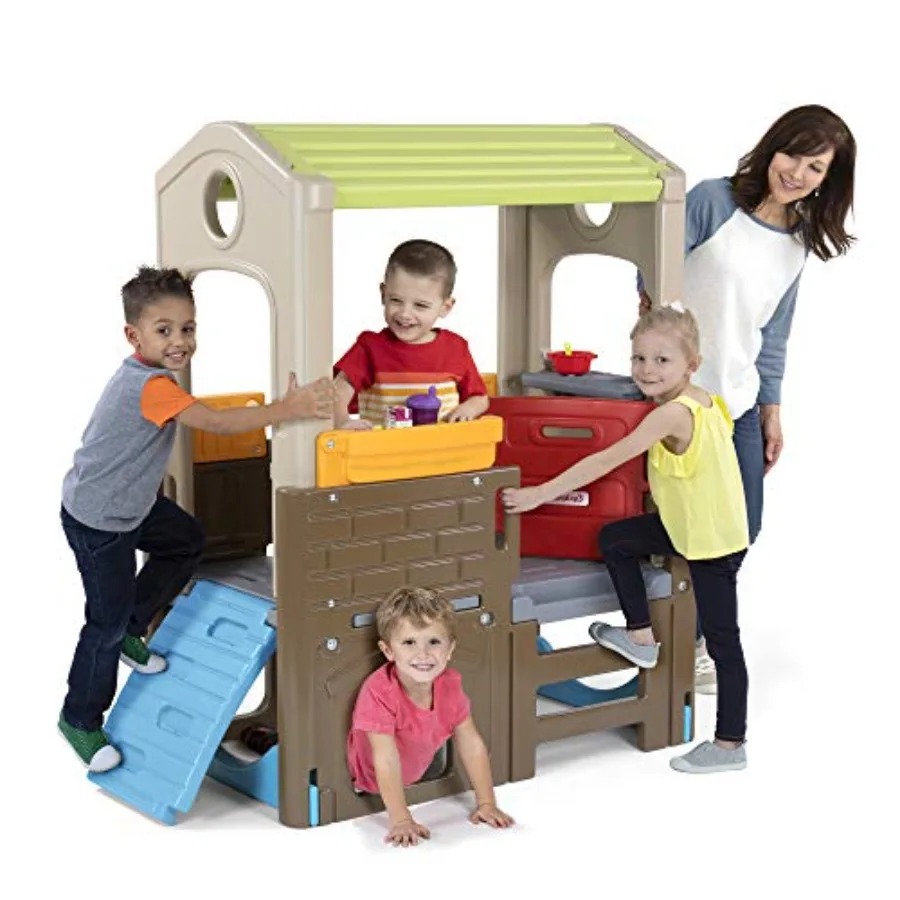 Kids Outdoor Clubhouse - Young Explorers Discovery Playhouse - Indoor
