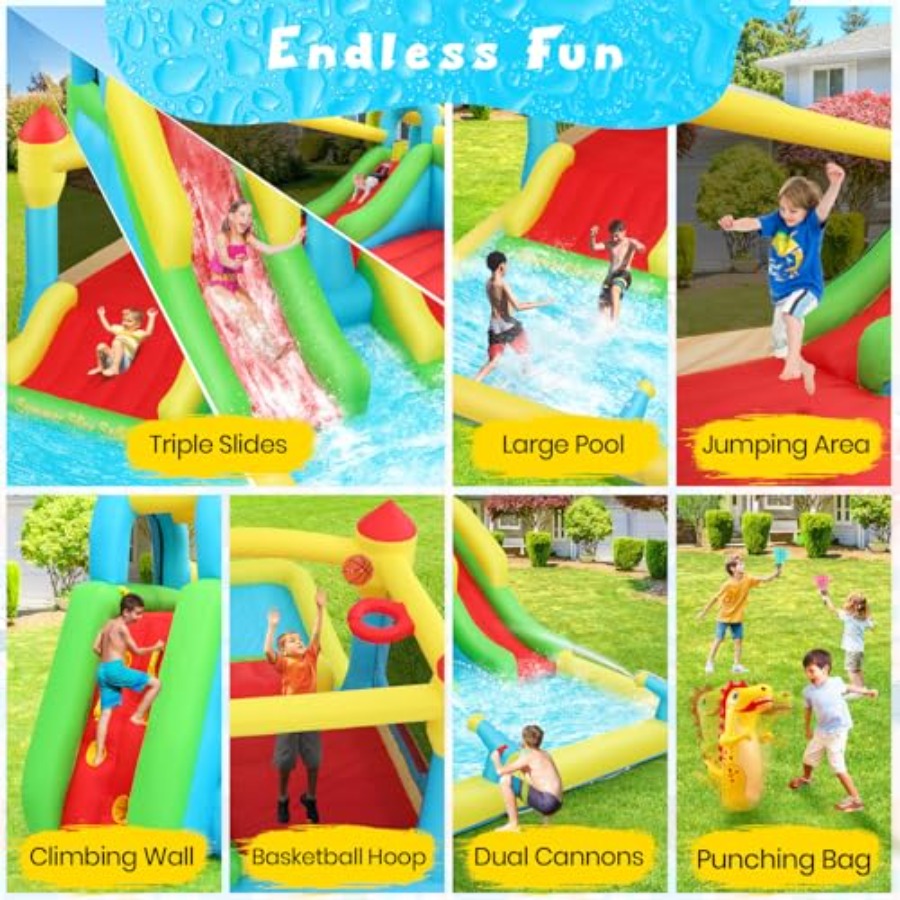 Outdoor/Indoor inflatable wate - огляд і ціна Kids Outdoor Climbing