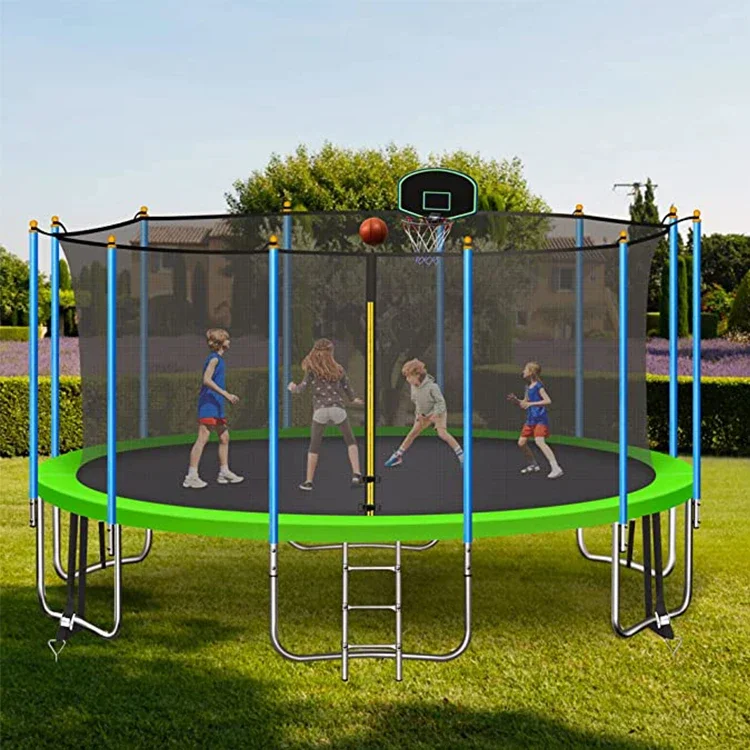#For 14FT Round Springless Tra - огляд і ціна Kids Outdoor Trampoline