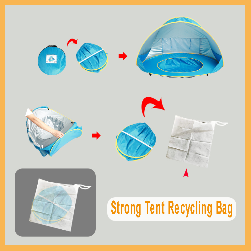 Baby Beach Tent Portable Shade - огляд і ціна Outdoor Tent Playhouse