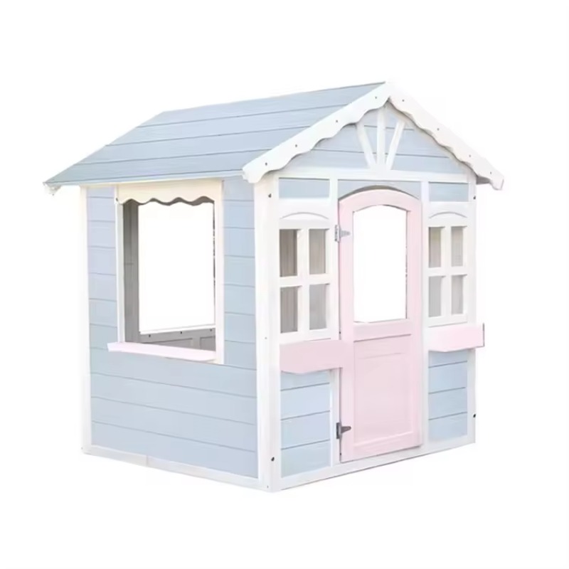 Hot Selling Play House Outdoor - огляд і ціна Kids Outdoor Wooden Playhouse