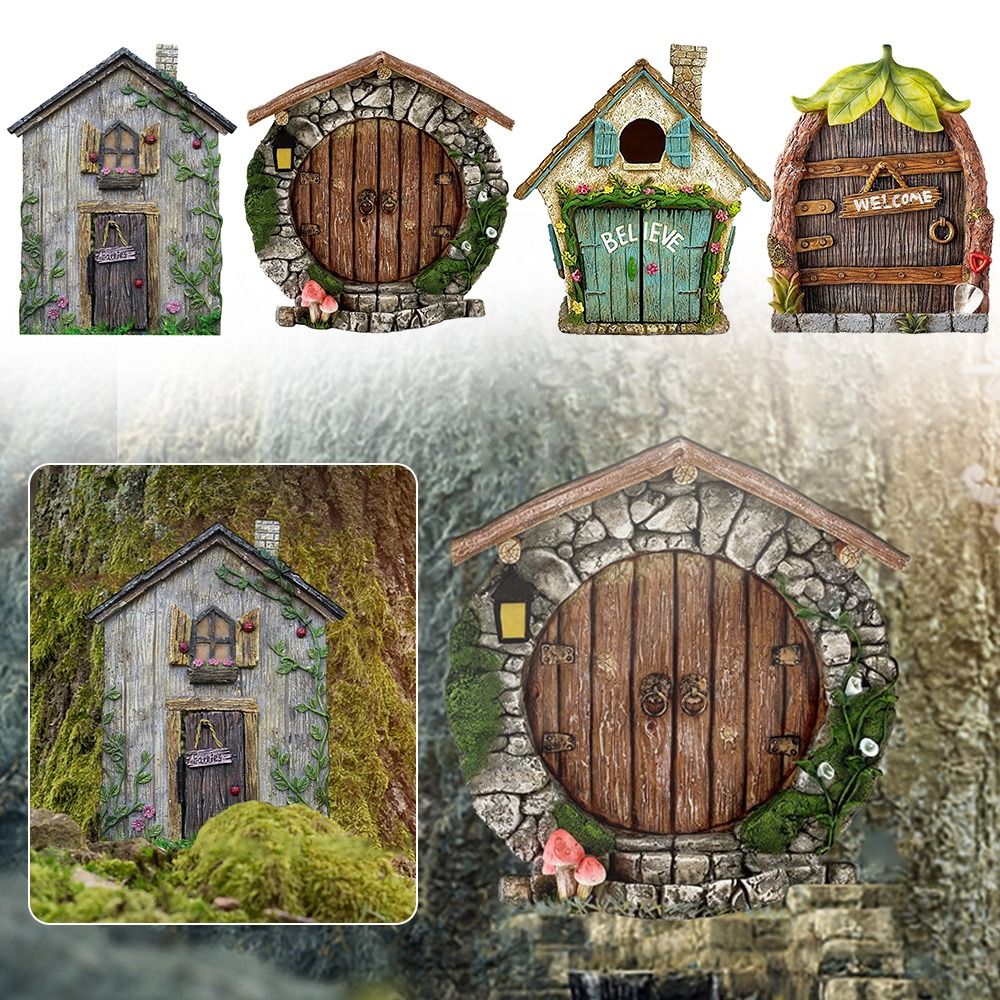 Engraved Design Wooden Miniatu - огляд і ціна Kids Outdoor Fairy Garden