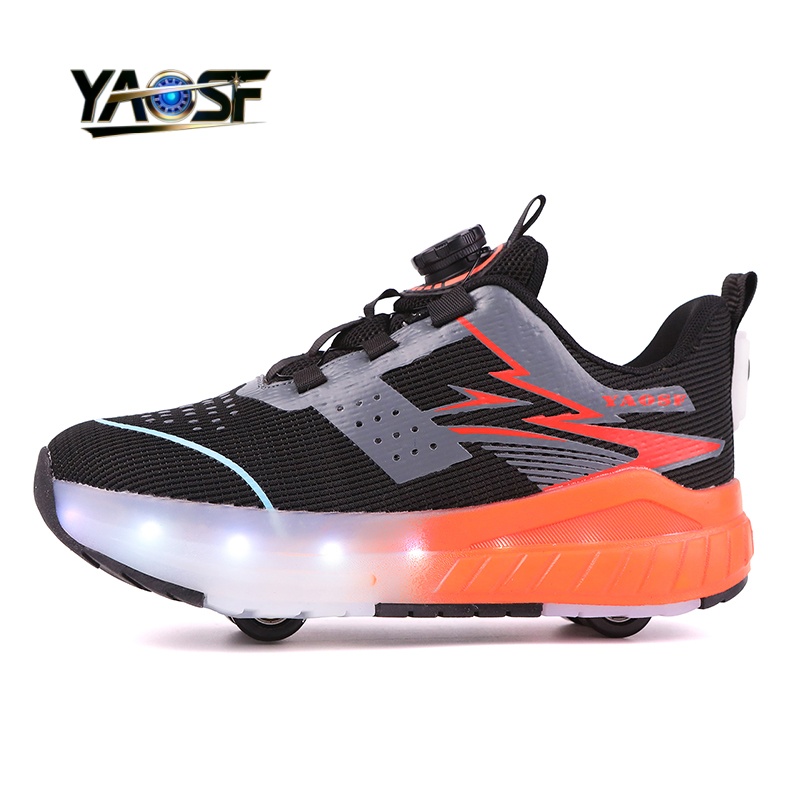 Kids 4-Wheel LED Light Up Shoe - огляд і ціна Kids Outdoor Lights
