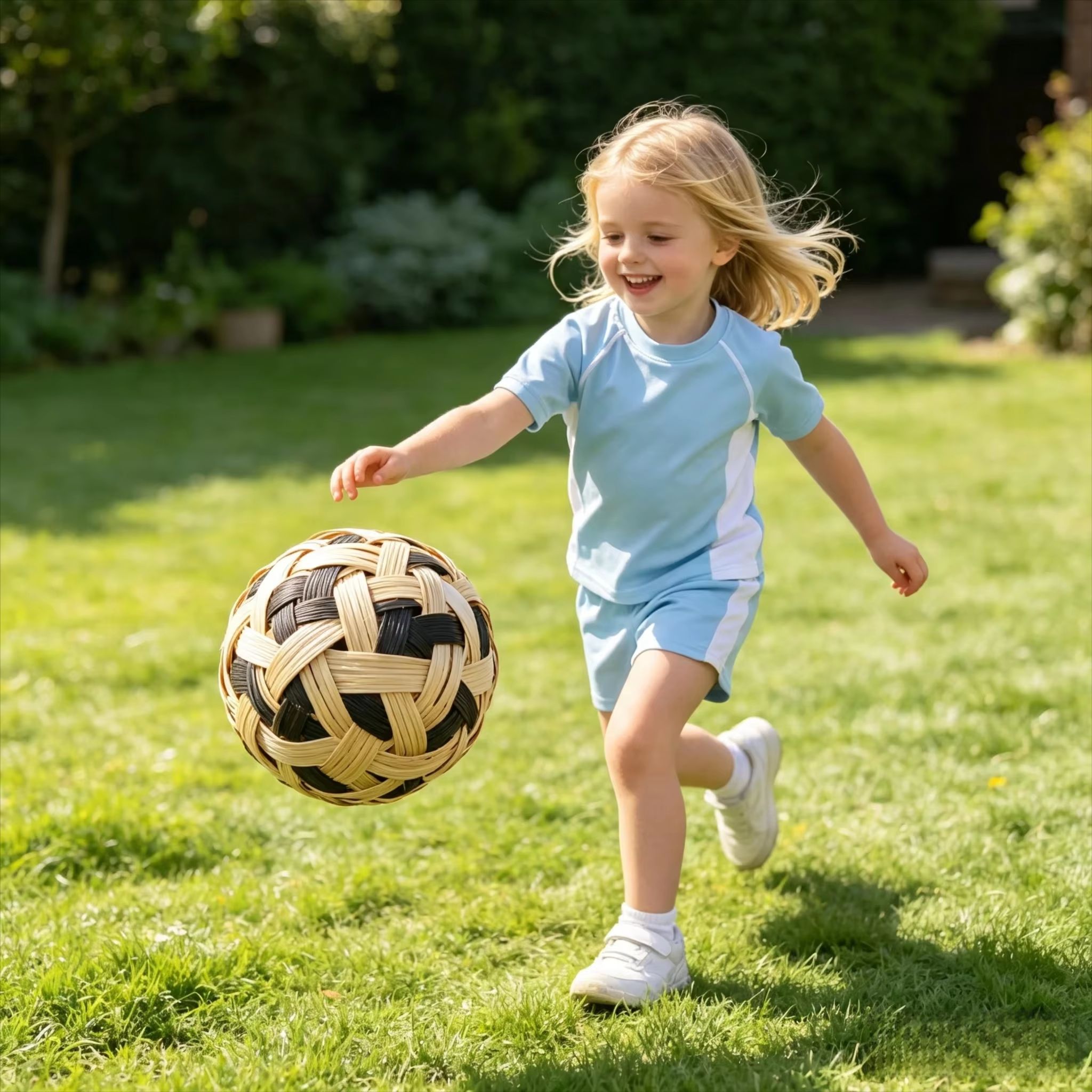 Kids Sepak Takraw Rattan Ball  - огляд і ціна Kids Outdoor Volleyball