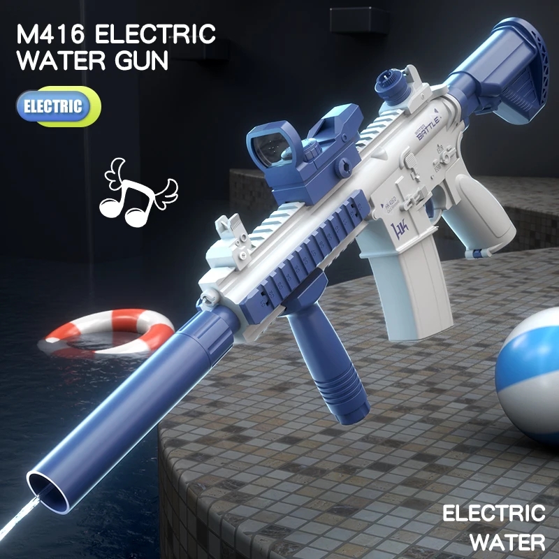 Adult M416 electric water gun, - огляд і ціна Kids Outdoor Water Play