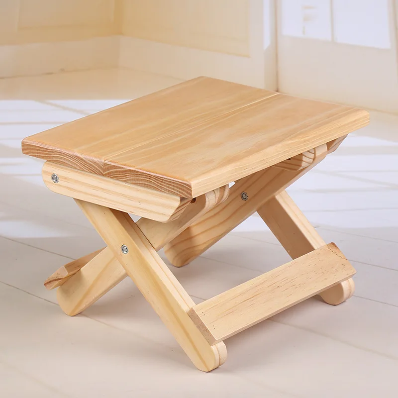 Pine Wood Folding Stool Portab - огляд і ціна Kids Outdoor Folding Chair