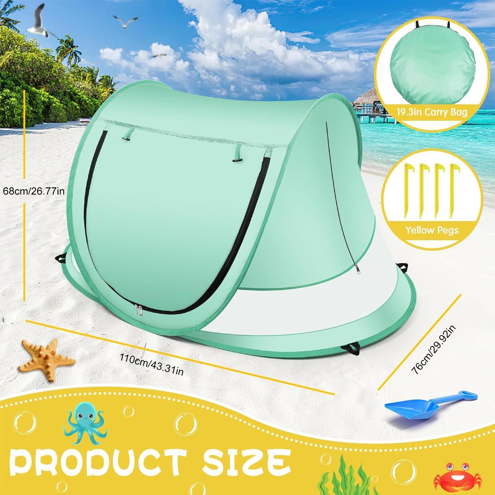Baby Beach Tent Portable Shade - огляд і ціна Outdoor Tent Playhouse