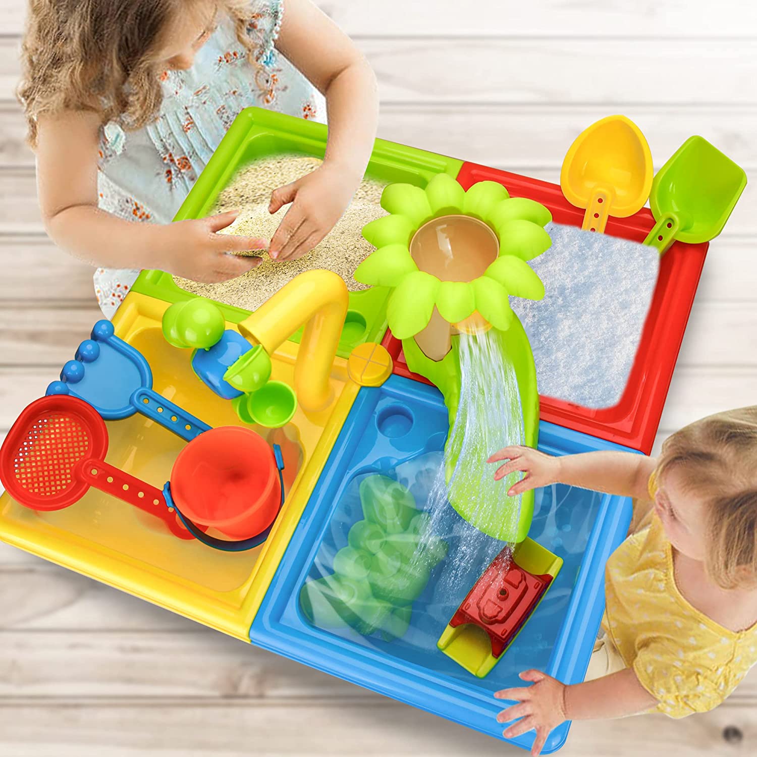 Beach Table Sand Play Toys Chi - огляд і ціна Kids Outdoor Water Play
