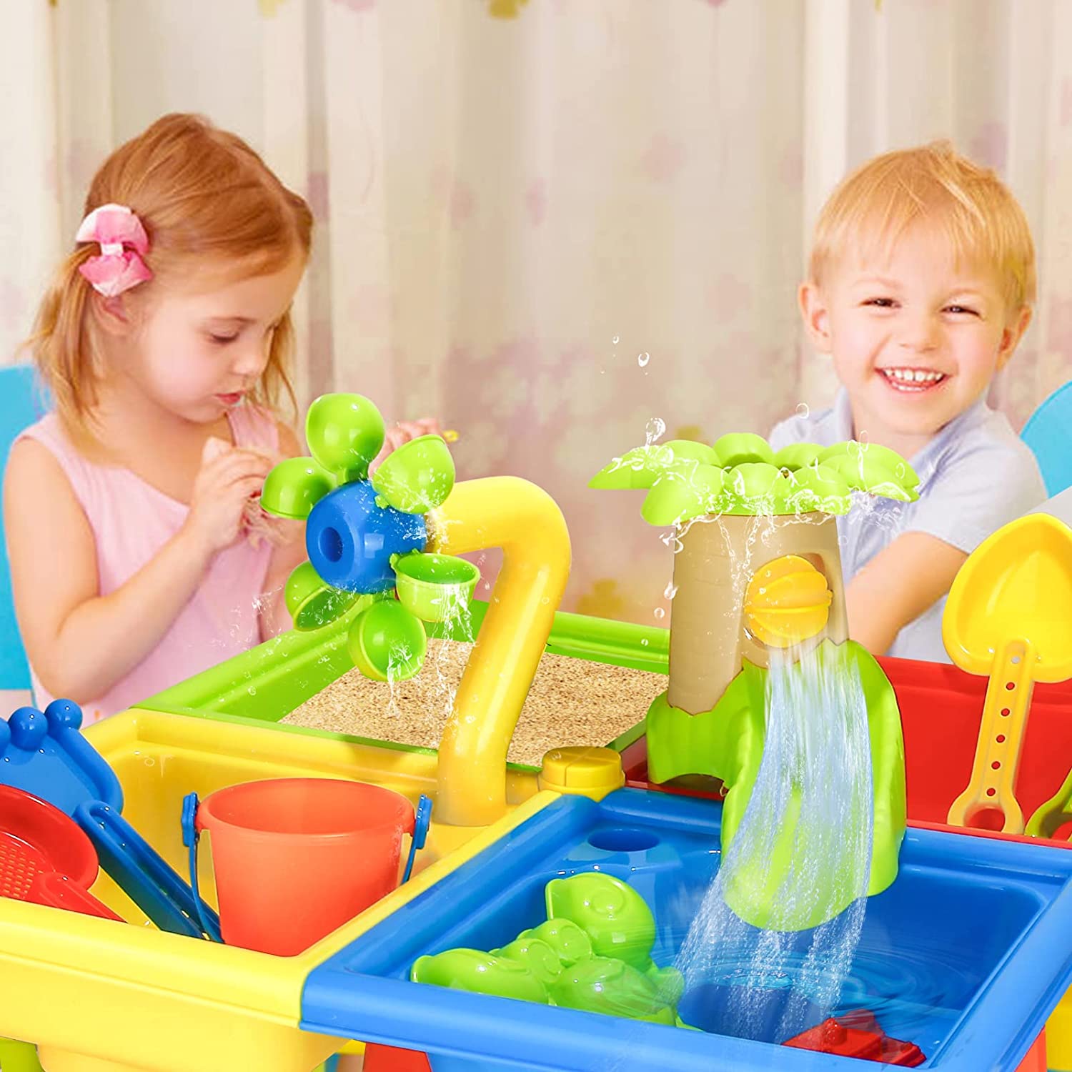 Beach Table Sand Play Toys Chi - огляд і ціна Kids Outdoor Water Play