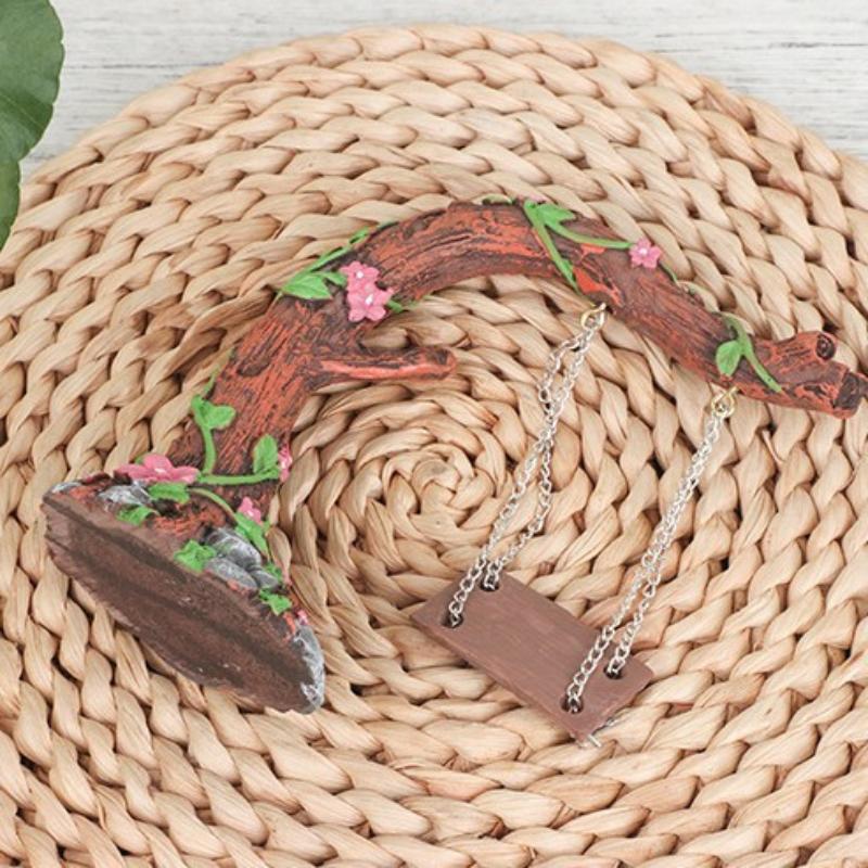 Miniature Fairy Garden Swing S - огляд і ціна Kids Outdoor Fairy Garden