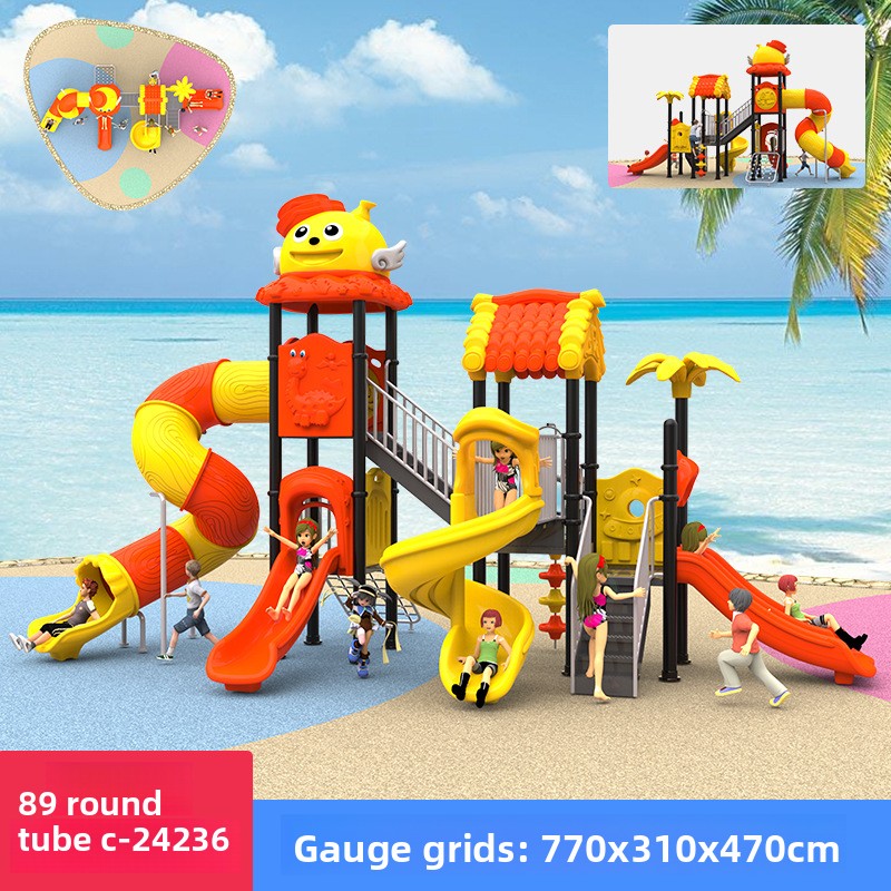 Factory Commercial Small Toddl - огляд і ціна Kids Outdoor Swing Set With Slide