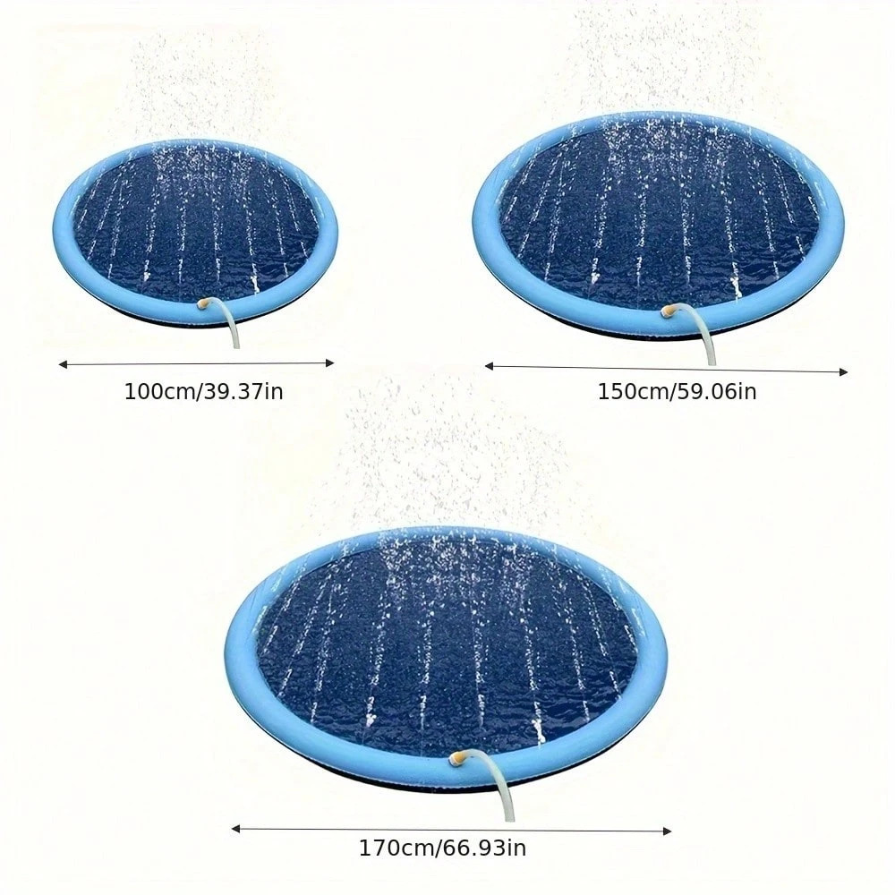 Dog Splash Pad Thick Sprinkler - огляд і ціна Kids Outdoor Clubhouse