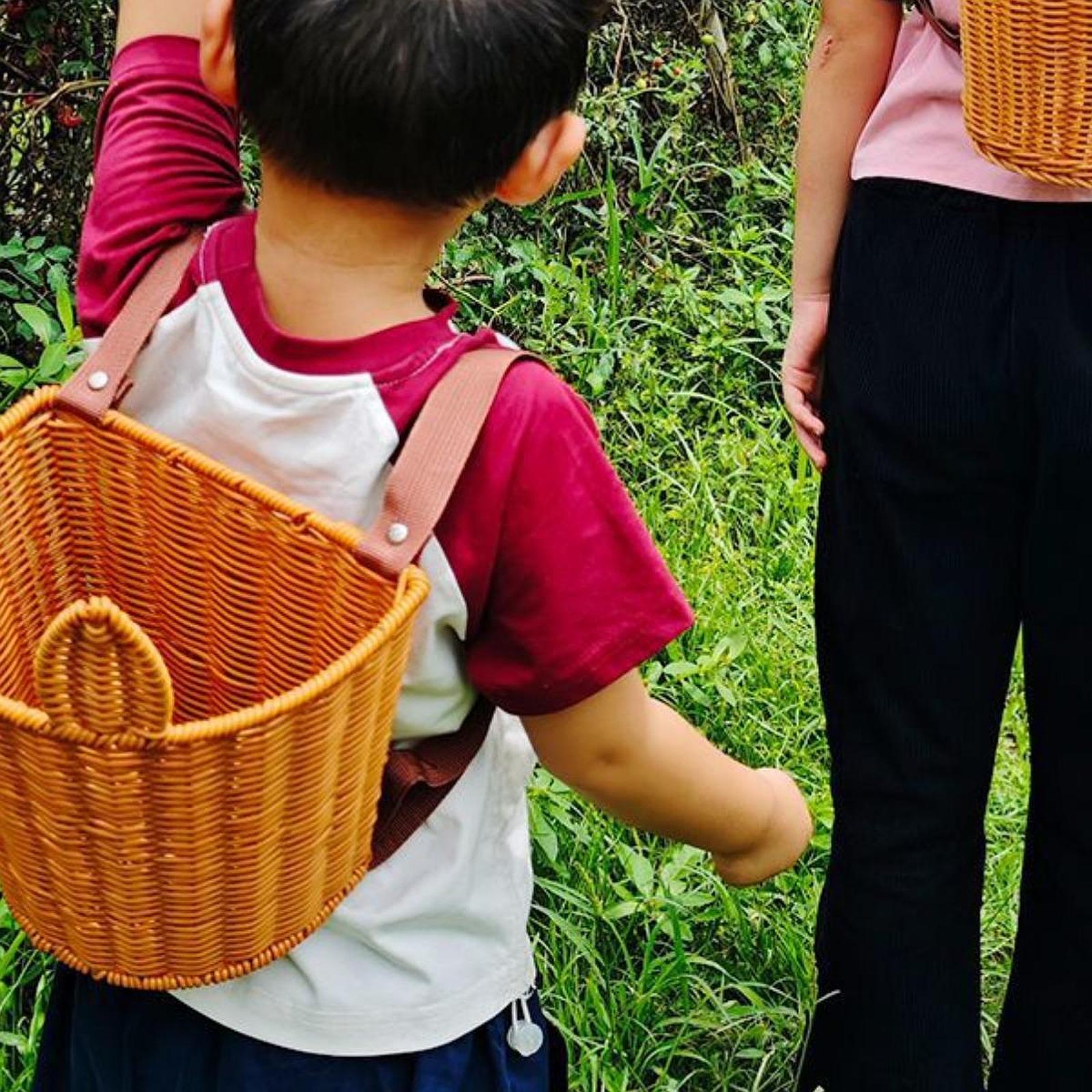 Rustic Basket Backpack Farm Ca - огляд і ціна Kids Outdoor Backpack