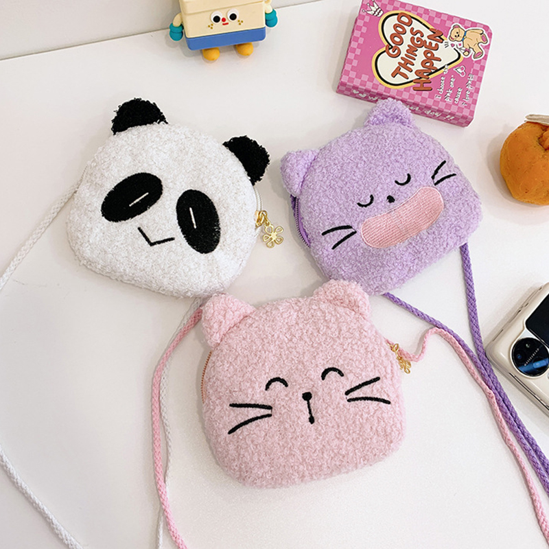 Cartoon Cat Panda Plush Should - огляд і ціна Kids Outdoor Backpack