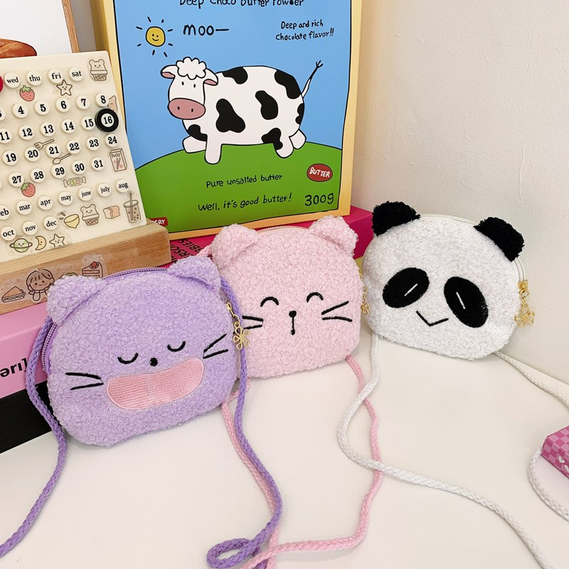 Cartoon Cat Panda Plush Should - огляд і ціна Kids Outdoor Backpack