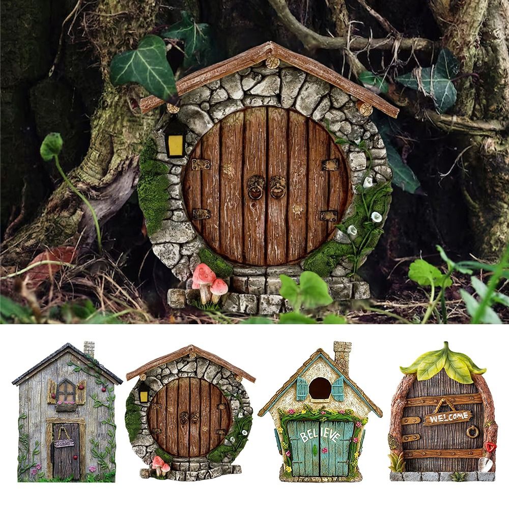 Engraved Design Wooden Miniatu - огляд і ціна Kids Outdoor Fairy Garden