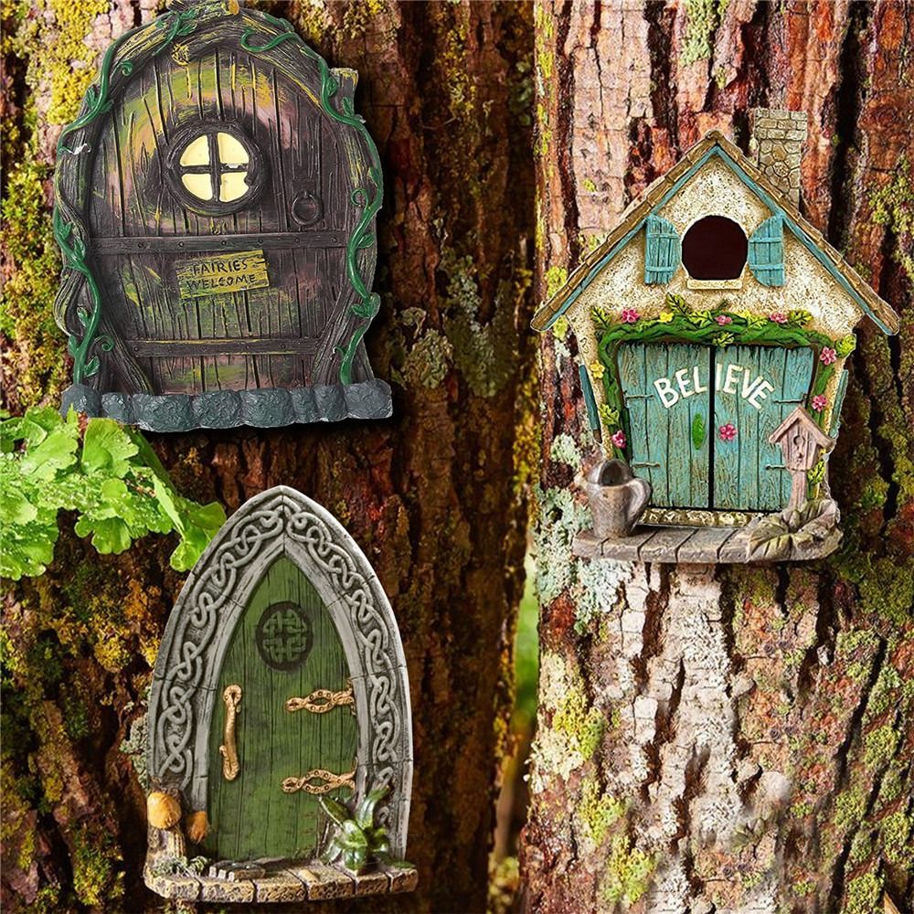 Engraved Design Wooden Miniatu - огляд і ціна Kids Outdoor Fairy Garden