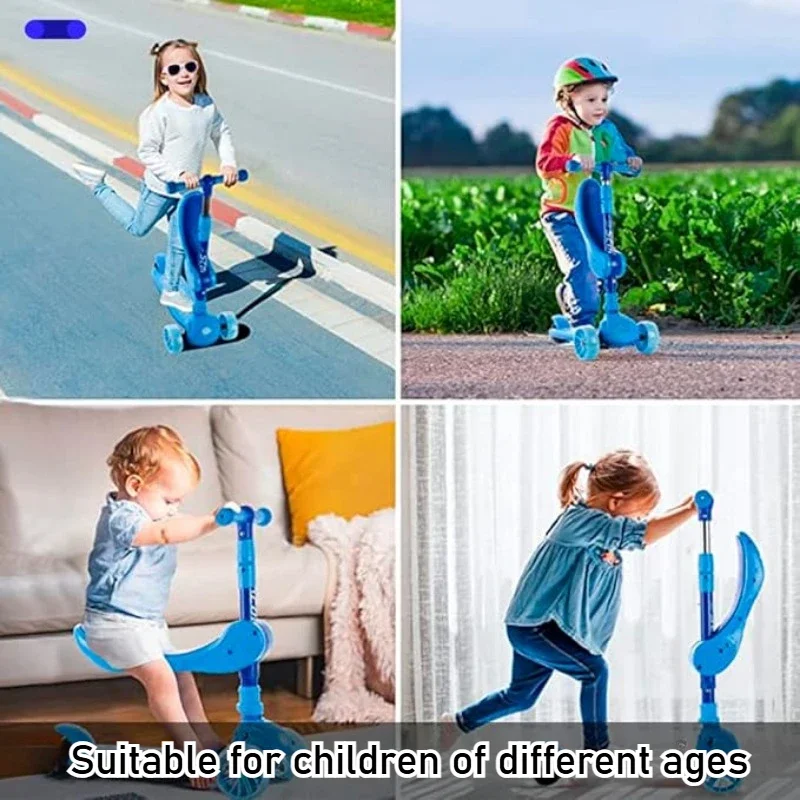 2-in-1 Kids Kick Scooter with  - огляд і ціна Kids Outdoor Lights