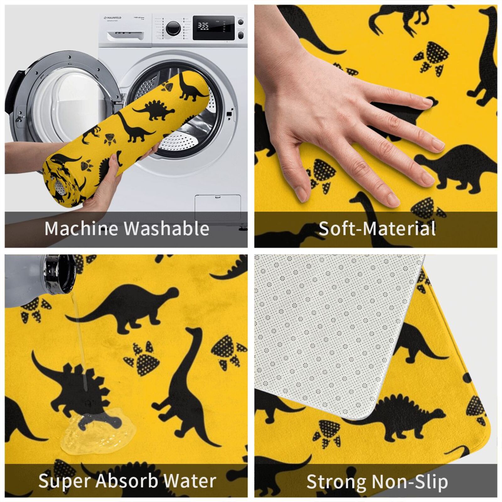 Dinosaurs Cartoon Carpet Mat R - огляд і ціна Kids Outdoor Floor Cushions