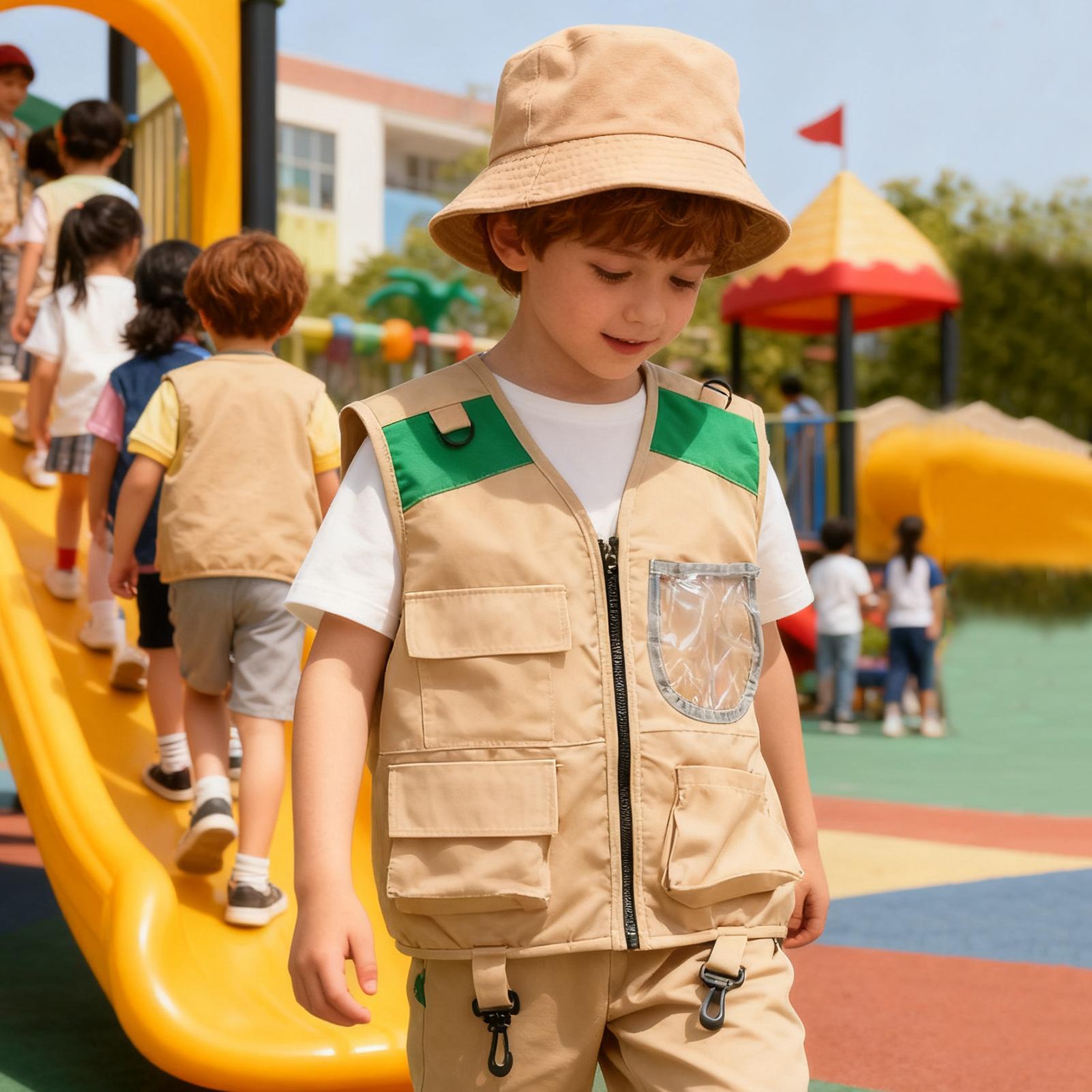 Kids Explorer hat and vest Cos - огляд і ціна Kids Outdoor Explorer Kit