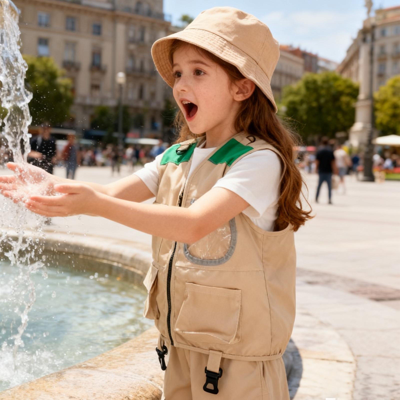 Kids Explorer hat and vest Cos - огляд і ціна Kids Outdoor Explorer Kit