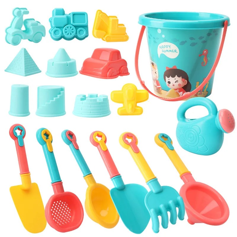 18PCS Beach Toy Set Bucket Sea - огляд і ціна Kids Outdoor Water Play