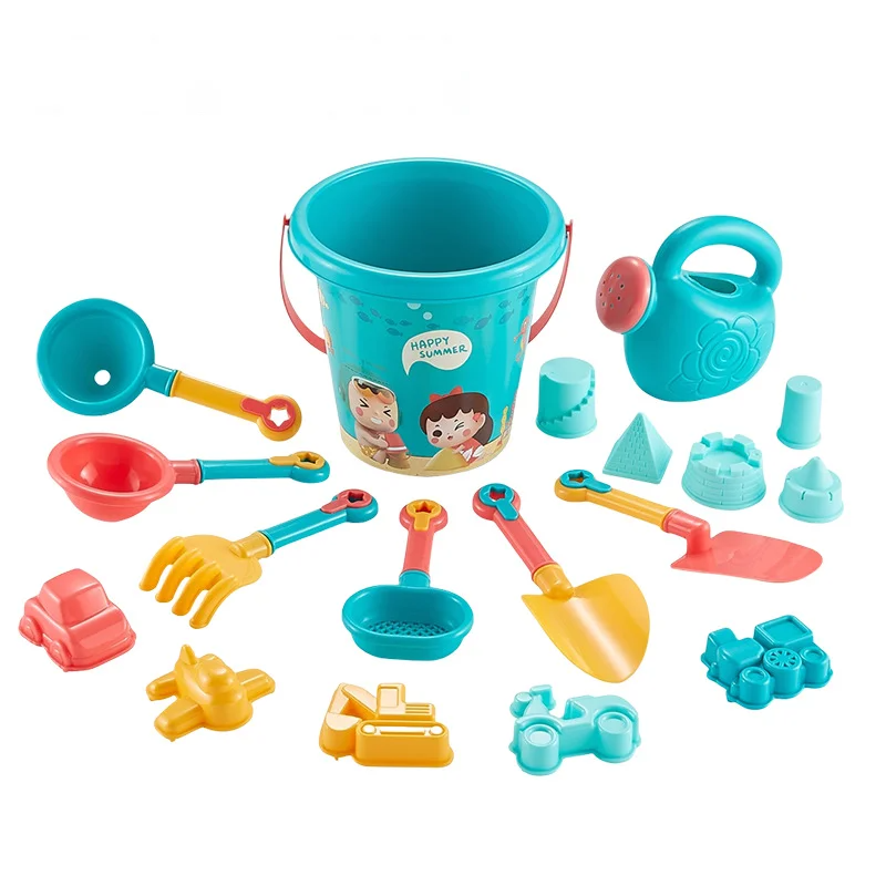 18PCS Beach Toy Set Bucket Sea - огляд і ціна Kids Outdoor Water Play