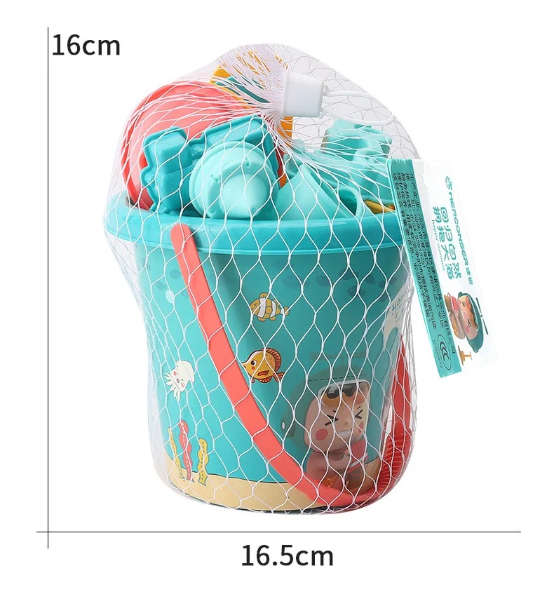 18PCS Beach Toy Set Bucket Sea - огляд і ціна Kids Outdoor Water Play