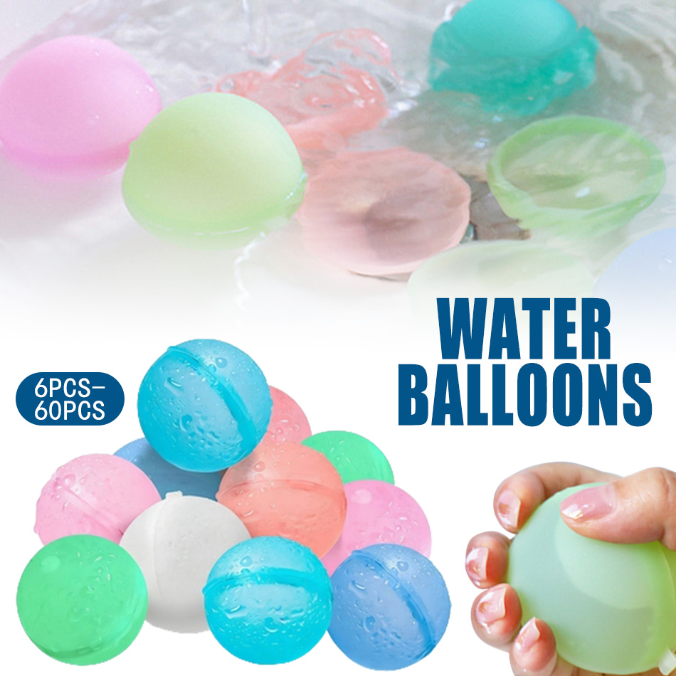 6-60P New Reusable Water Ballo - огляд і ціна Kids Outdoor Water Play