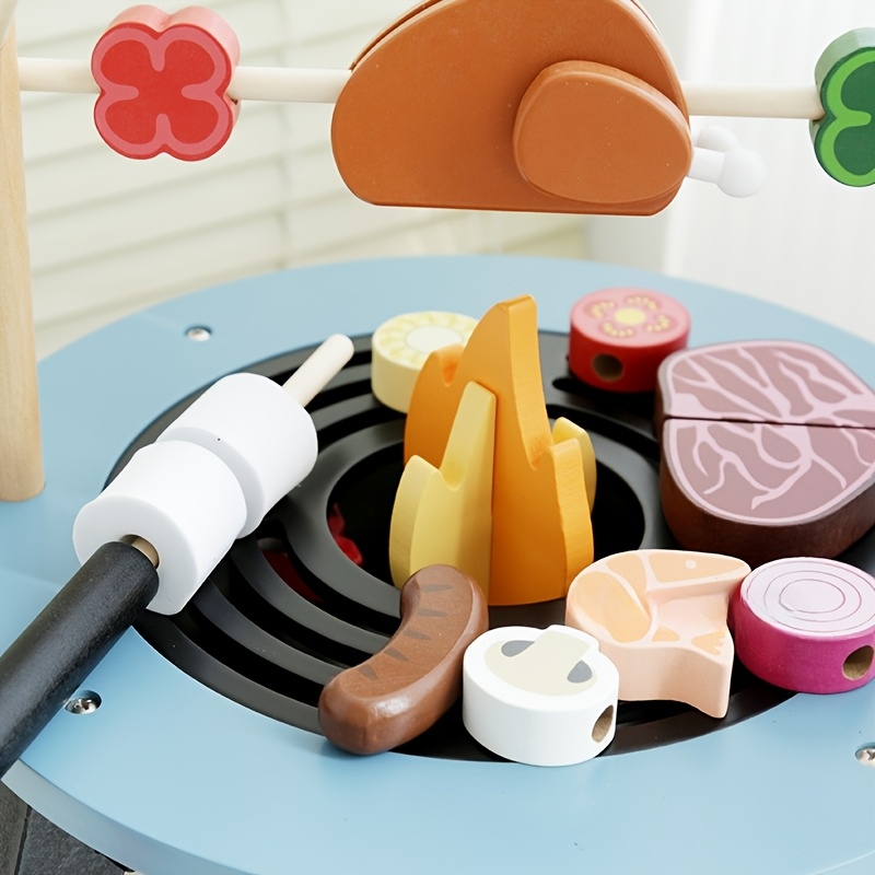 Wooden Barbecue Playset For Ki - огляд і ціна Kids Outdoor Grill