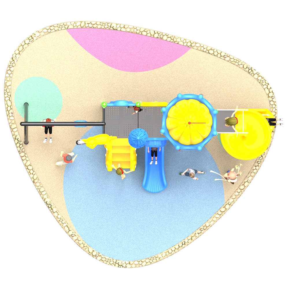 Multifunctional Children Whole - огляд і ціна Kids Outdoor Swing Set With Slide
