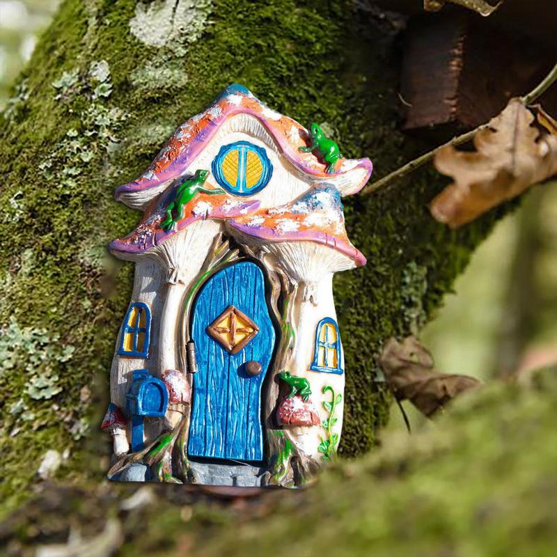Fairy Garden House Wooden Tree - огляд і ціна Kids Outdoor Fairy Garden