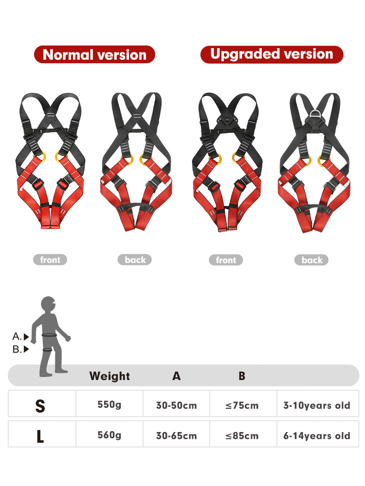 Kid's Safety Belt Child Full B - огляд і ціна Kids Outdoor Climbing