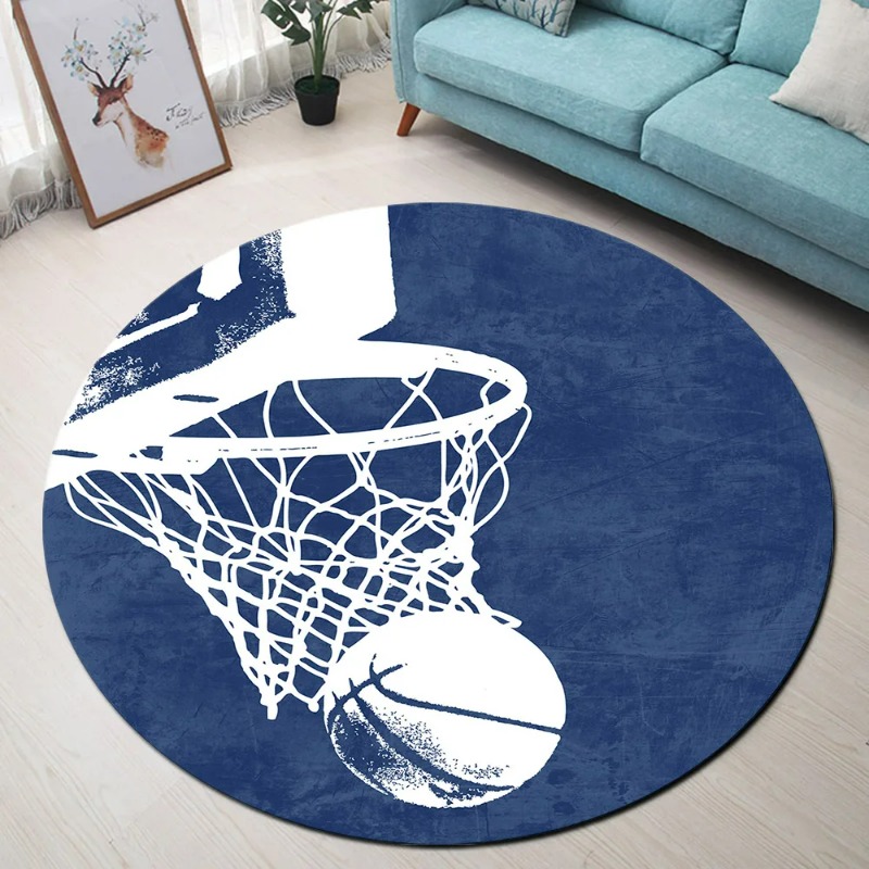 Basketball Round Rugs And Carp - огляд і ціна Kids Outdoor Floor Cushions