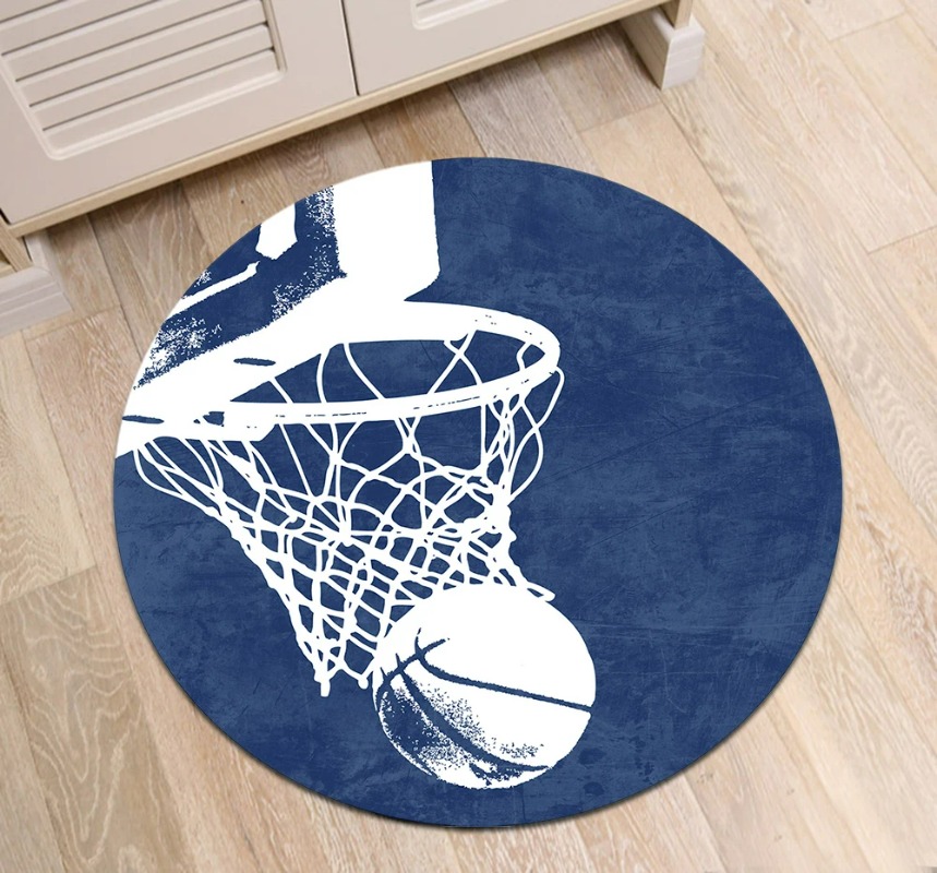 Basketball Round Rugs And Carp - огляд і ціна Kids Outdoor Floor Cushions