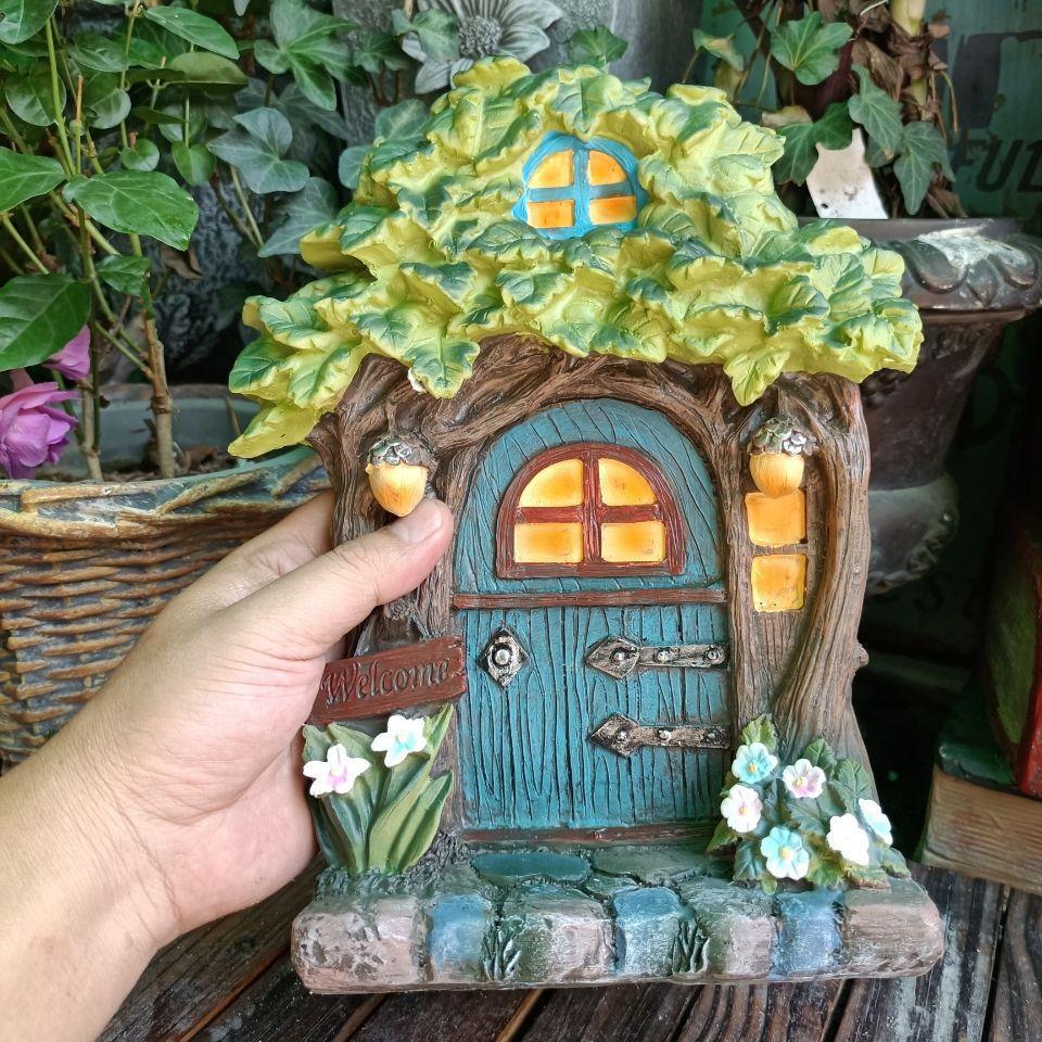 Wooden Miniature Fairy Gnome E - огляд і ціна Kids Outdoor Fairy Garden