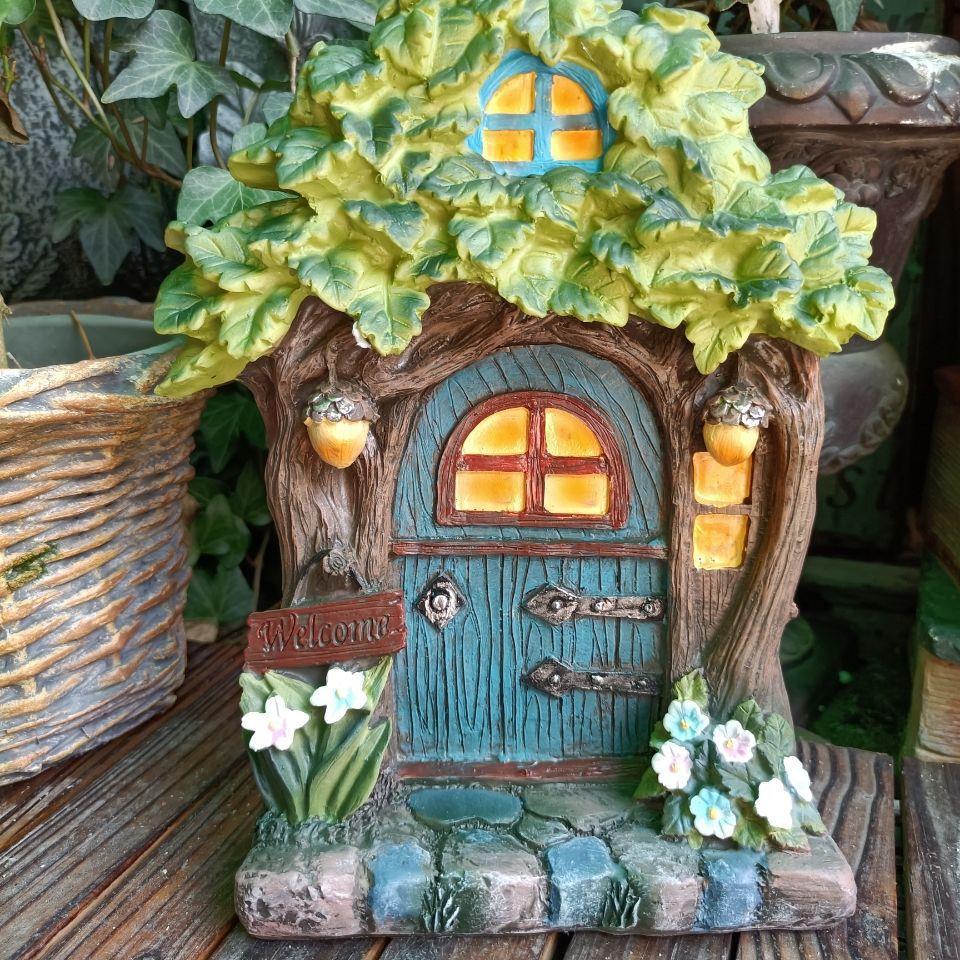 Wooden Miniature Fairy Gnome E - огляд і ціна Kids Outdoor Fairy Garden
