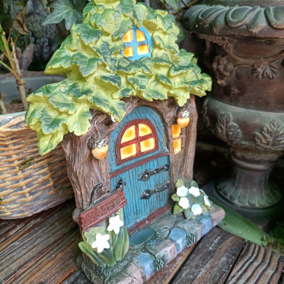 Wooden Miniature Fairy Gnome E - огляд і ціна Kids Outdoor Fairy Garden