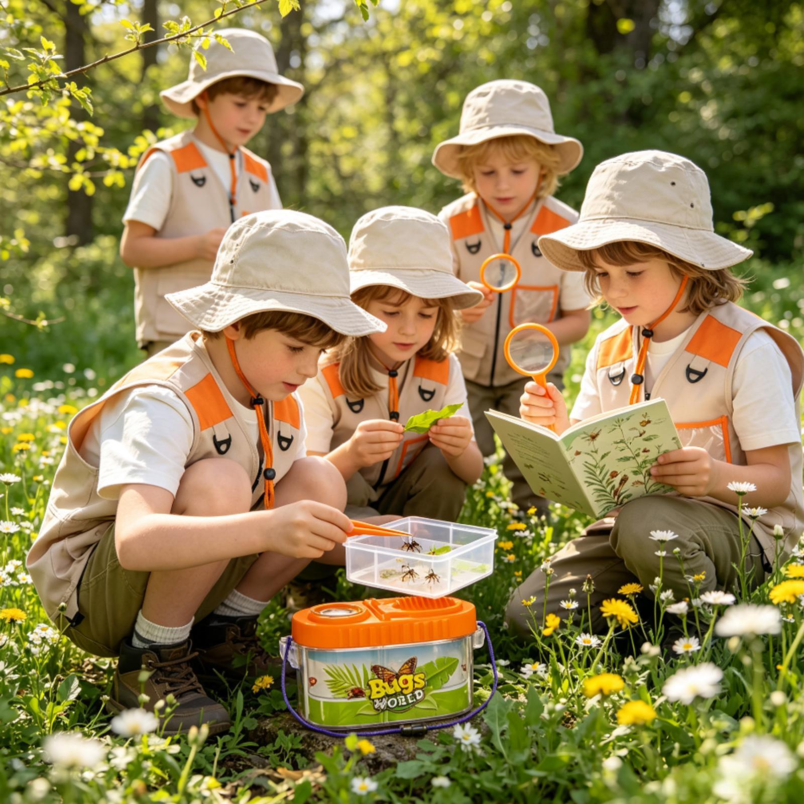 Kids Adventure Kit With Magnif - огляд і ціна Kids Outdoor Explorer Kit