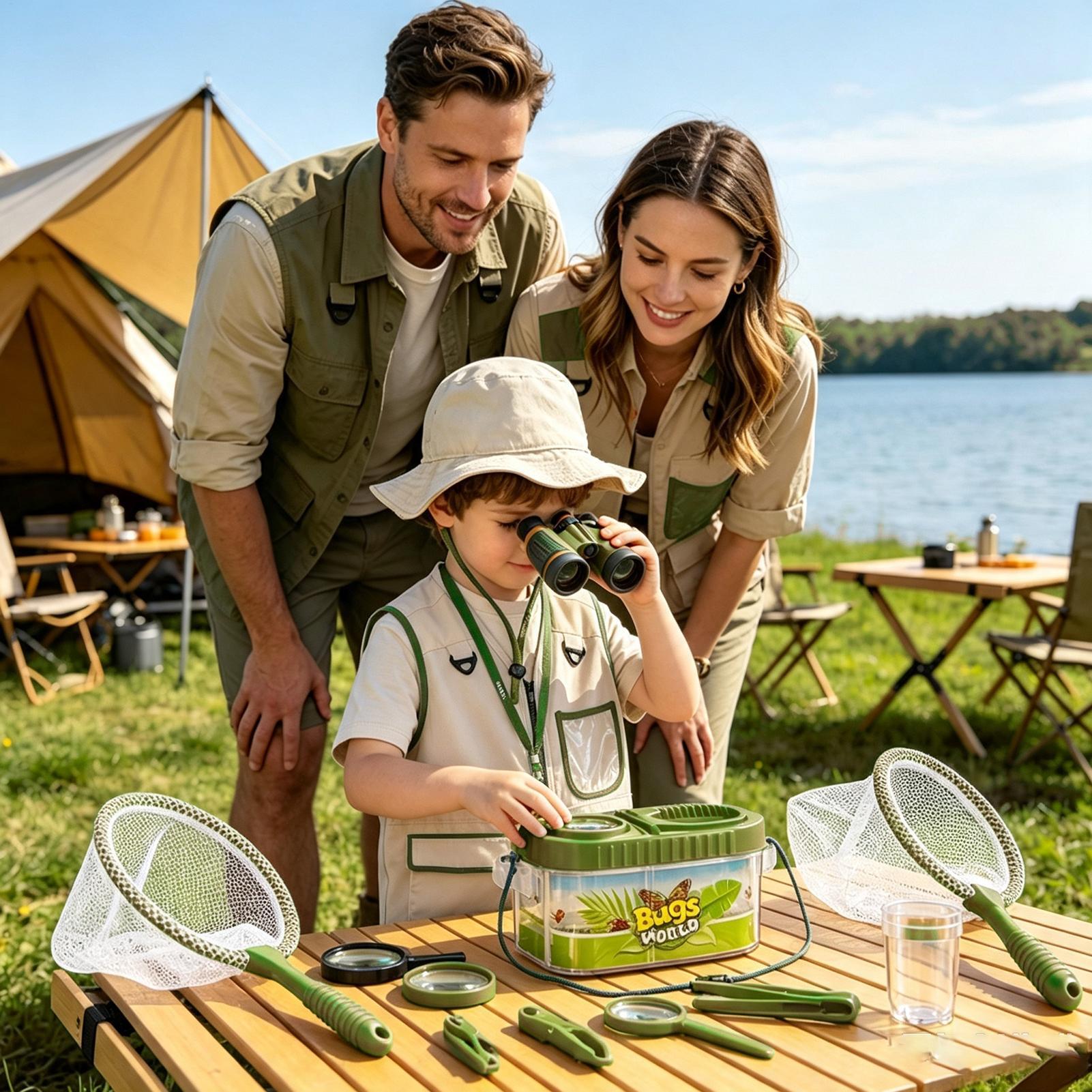 Kids Adventure Kit With Magnif - огляд і ціна Kids Outdoor Explorer Kit