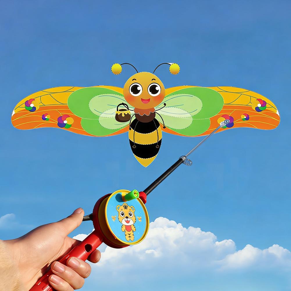 Mini Fishing Rod Kite for Kids - огляд і ціна Kite Easy Fly Kids