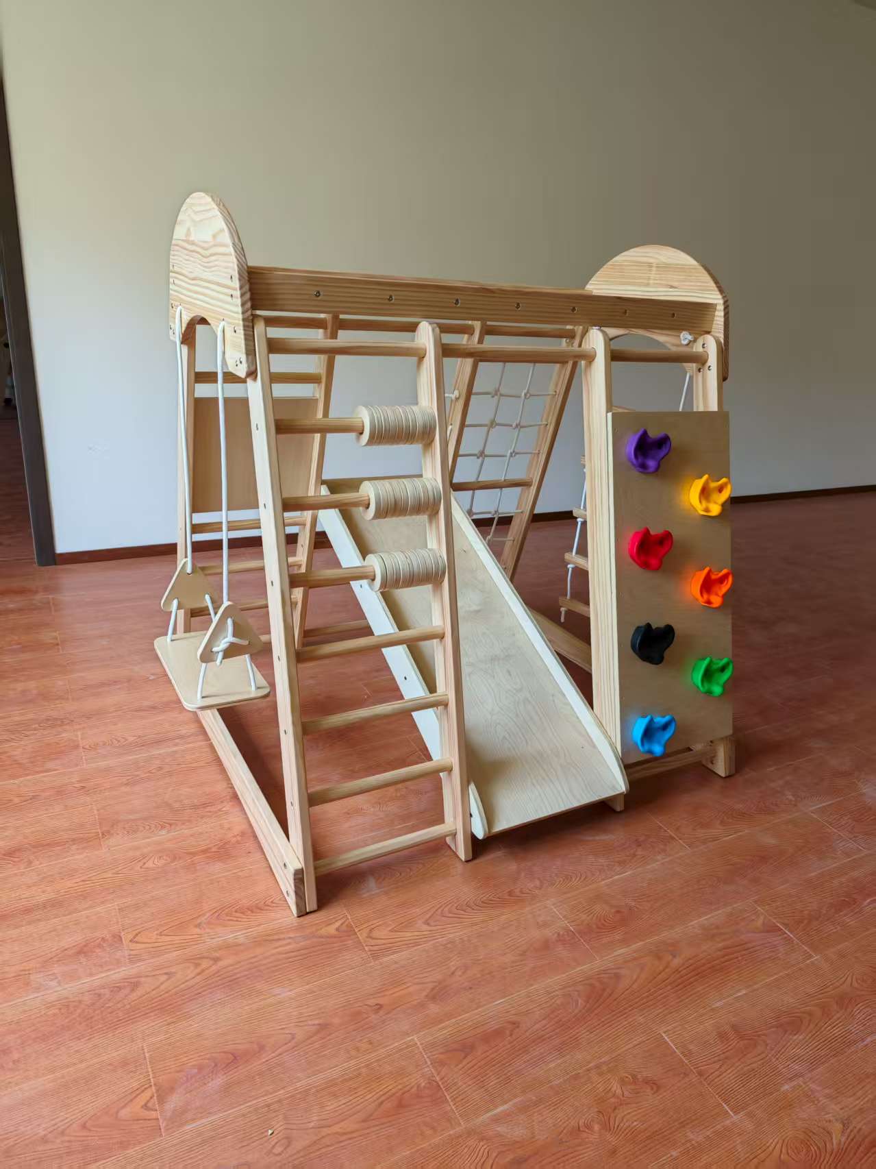 Wooden Kids Climbing Frame Lad - огляд і ціна Kids Outdoor Climbing