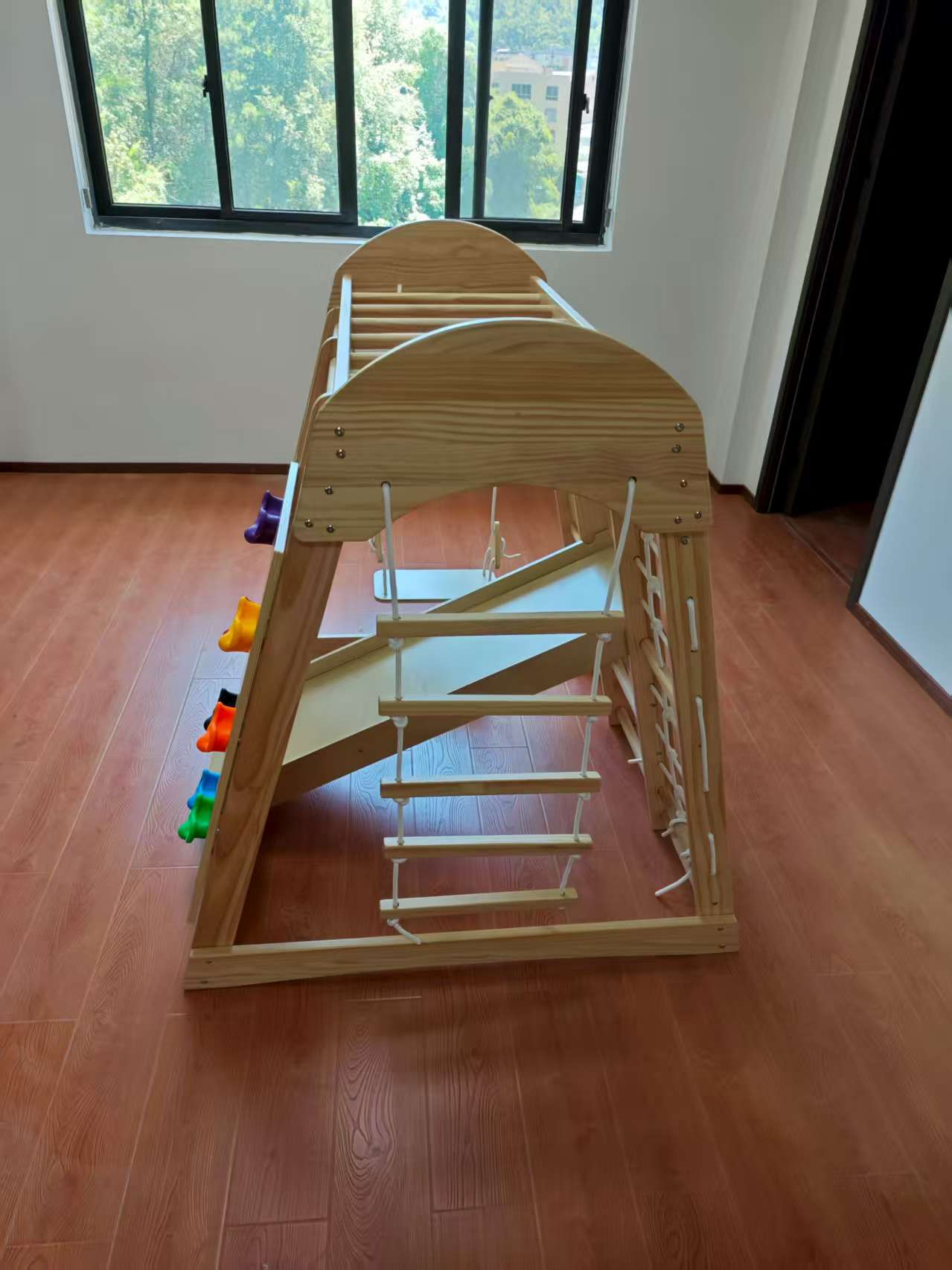 Wooden Kids Climbing Frame Lad - огляд і ціна Kids Outdoor Climbing
