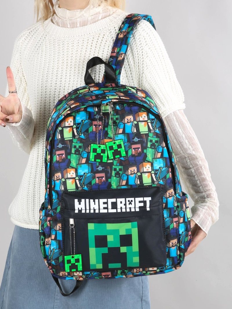 Minecraft Backpack Graffiti Pr - огляд і ціна Kids Outdoor Backpack