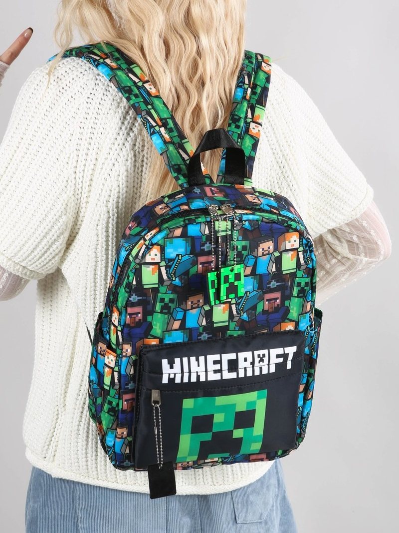 Minecraft Backpack Graffiti Pr - огляд і ціна Kids Outdoor Backpack