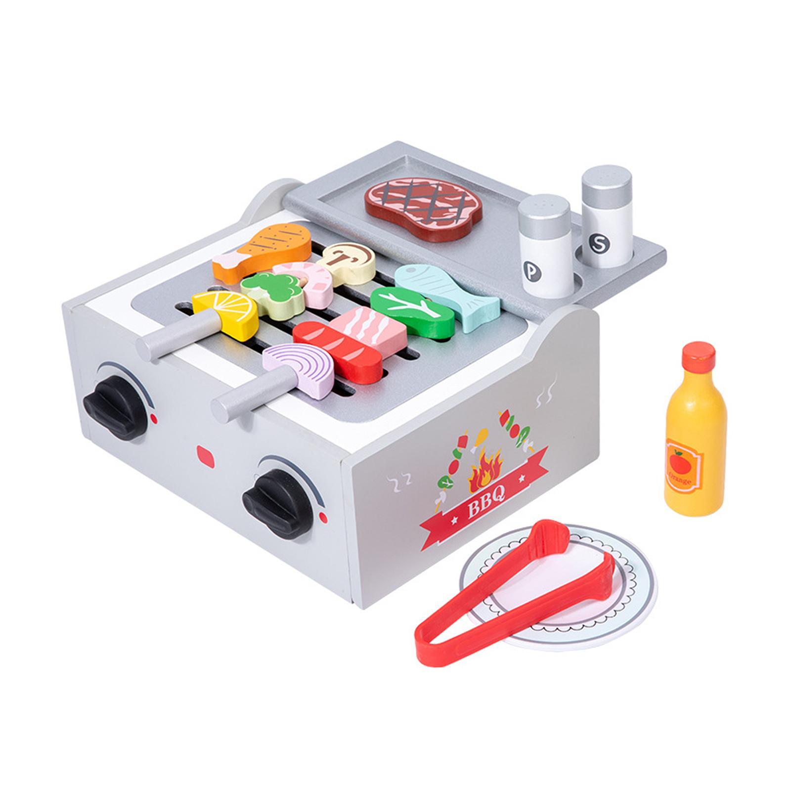 Kids Wooden Barbecue Playset - - огляд і ціна Kids Outdoor Grill