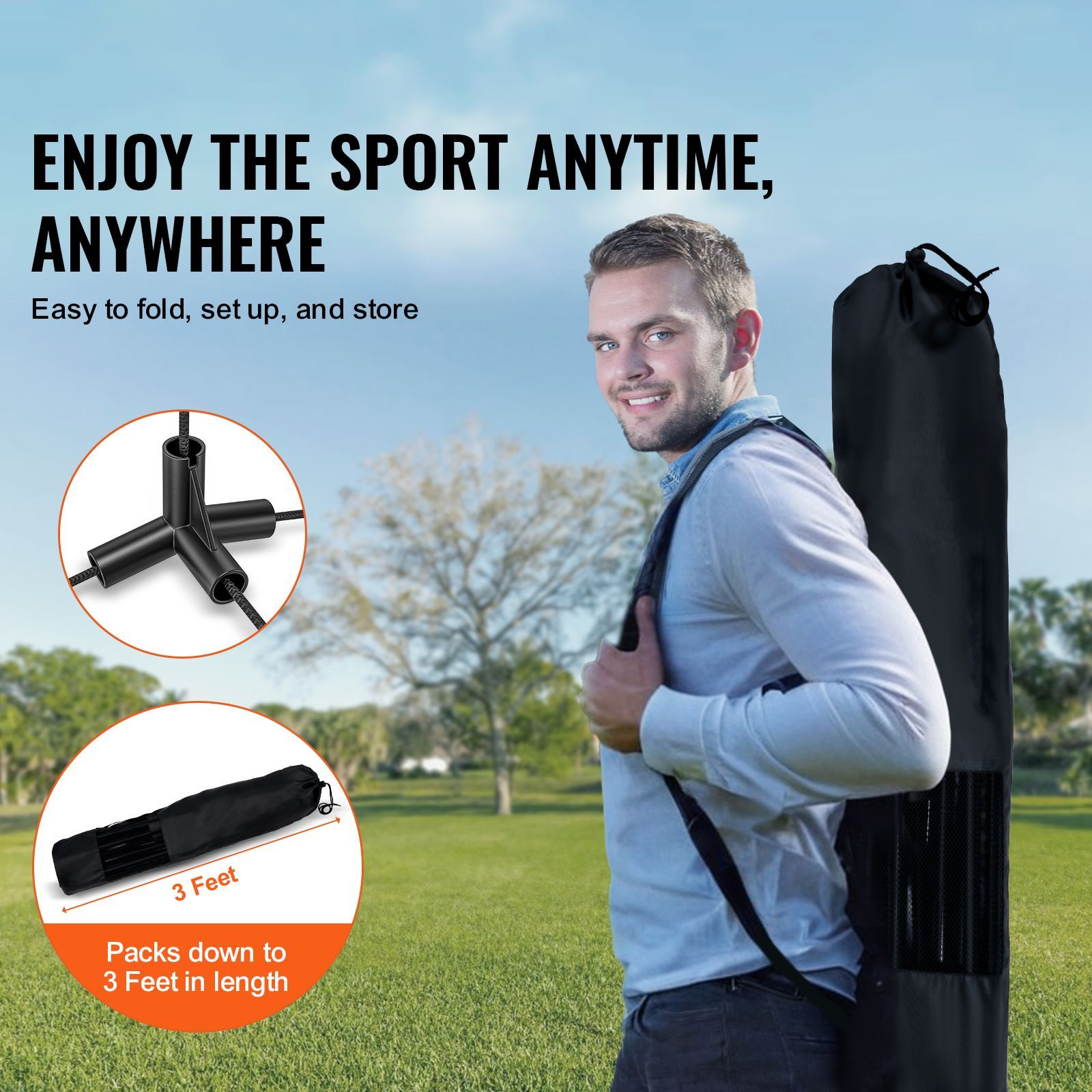 Badminton Net, Height Adjustab - огляд і ціна Kids Outdoor Volleyball
